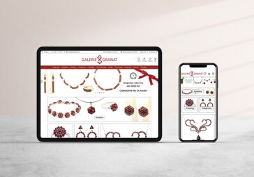 E-shop šablóna na mieru - online predaj šperkov
